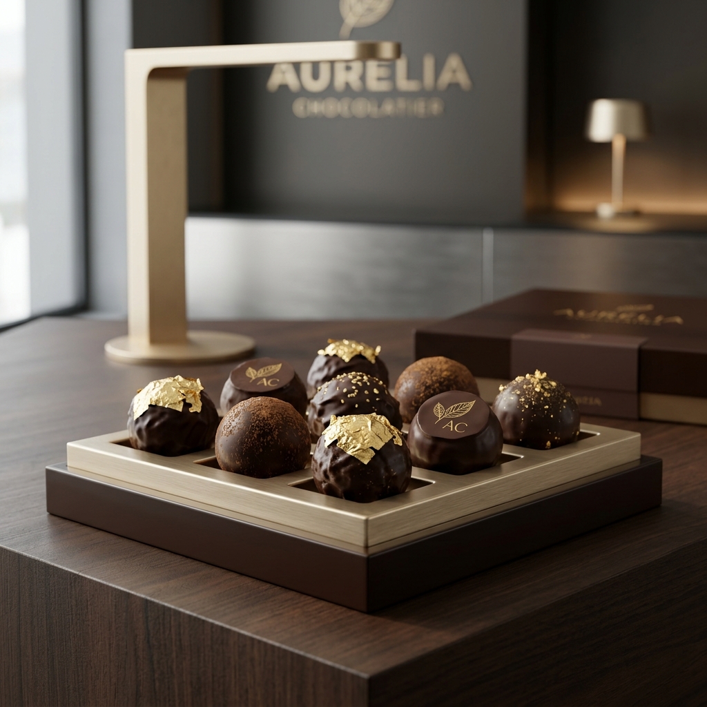 Gold Leaf Truffles